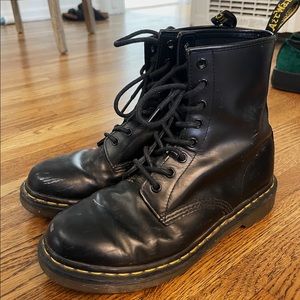 Doc Marten’s black boots